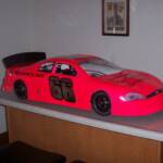 Donnie Hargraves' new 1/4 scale body for the Indy Oval Track!  Looking good!