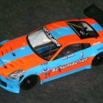 Cody Armes Nissan 350Z that he runs in USGT.  Captain Jack Motorsports in action!